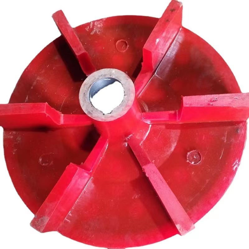Polyurethane impeller for wastewater treatment